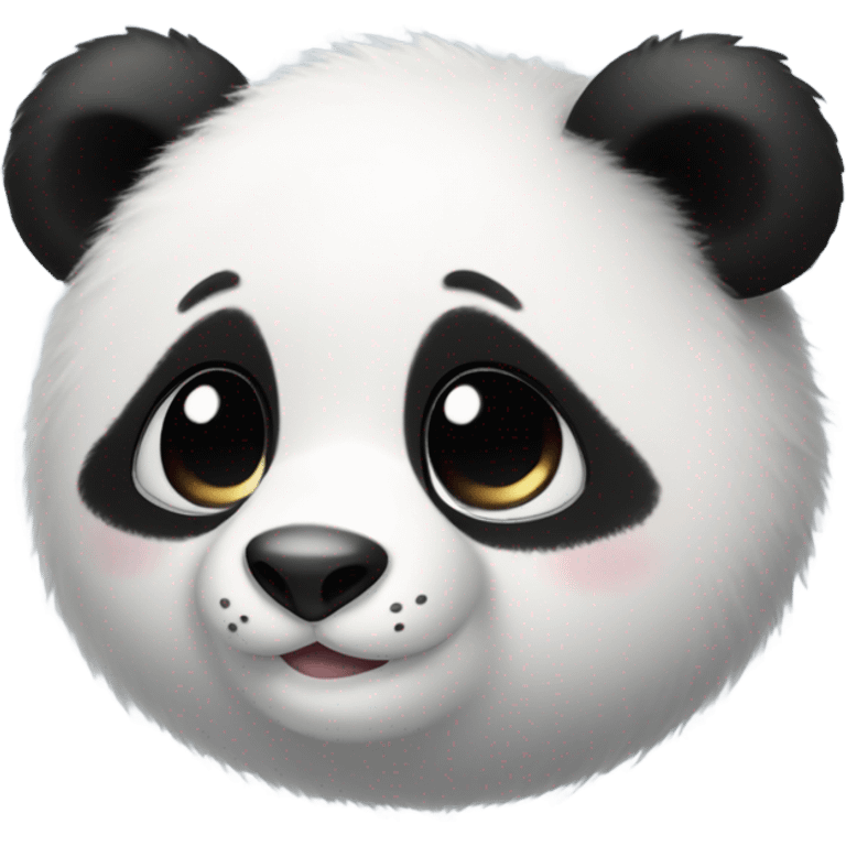 Cute Panda mix mouse  emoji