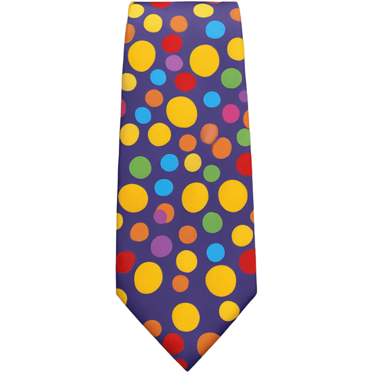 Clown tie emoji