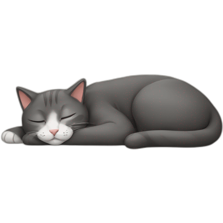 sleeping cat emoji