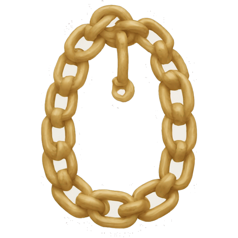 Ancient Greek Chain, Off-white emoji