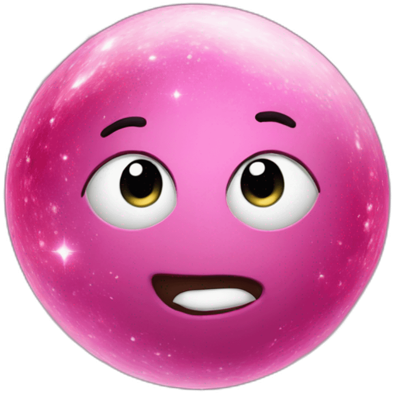 Pink Galaxy in  emoji