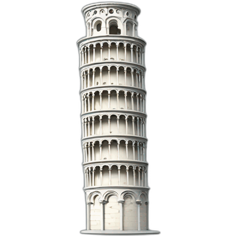 Leaning tower of pisa emoji