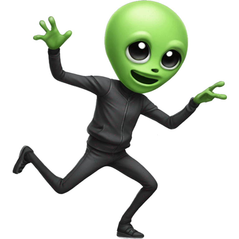 alien dancing emoji