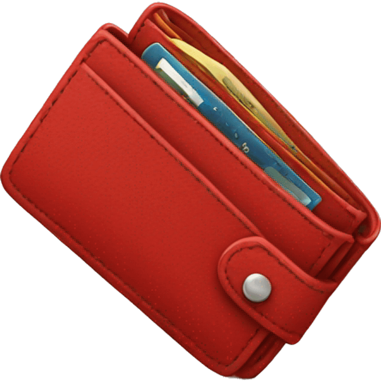 red wallet emoji