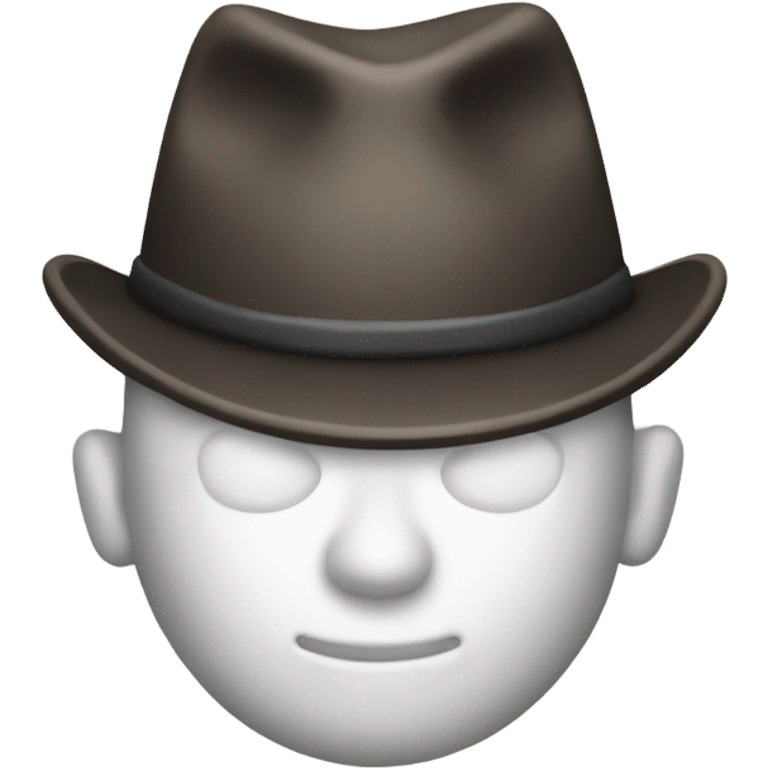 Tip hat emoji