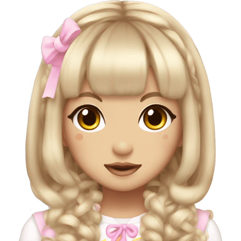 kawaii gyaru harajuku girl  emoji