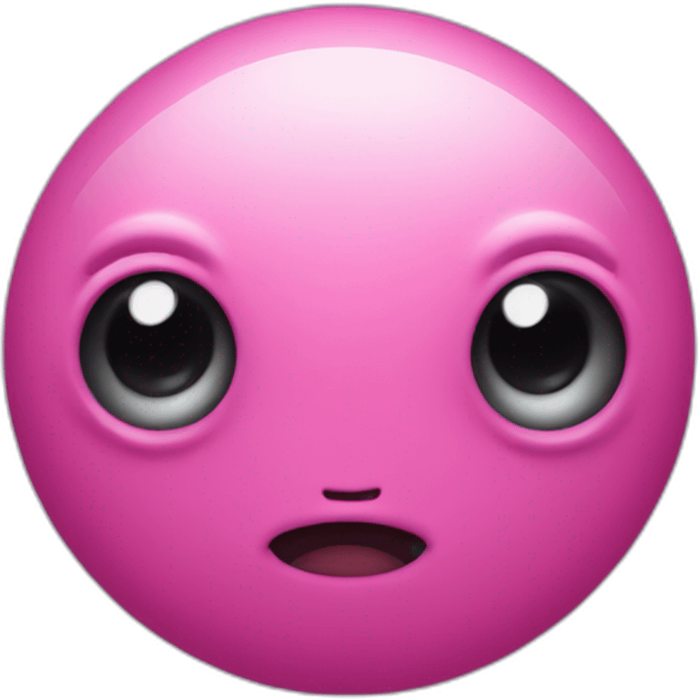 pink-colored-round-mysterious-creature emoji