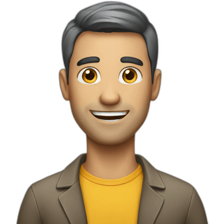 advertising guy emoji