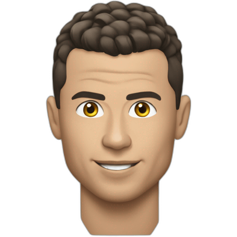 Ronaldo qui parle à Macron emoji