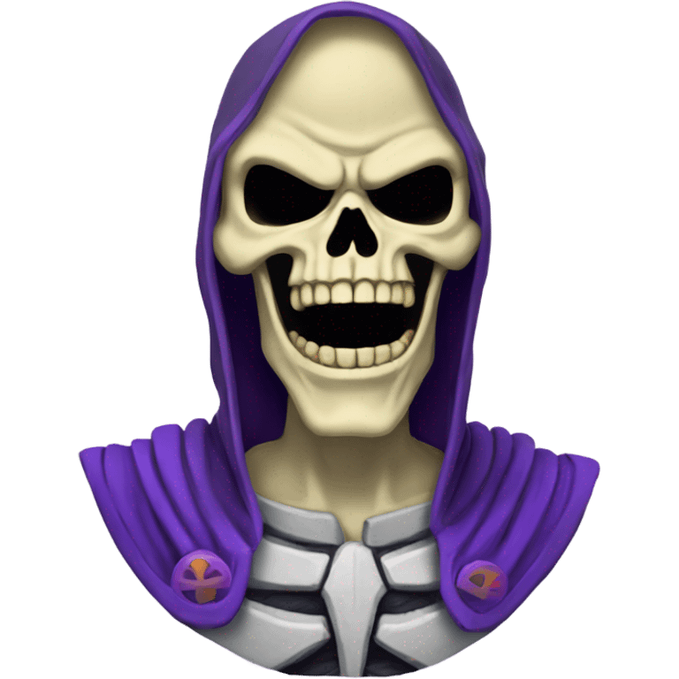 Skeletor laughing  emoji