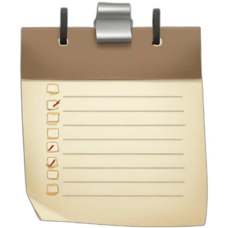 todo list emoji