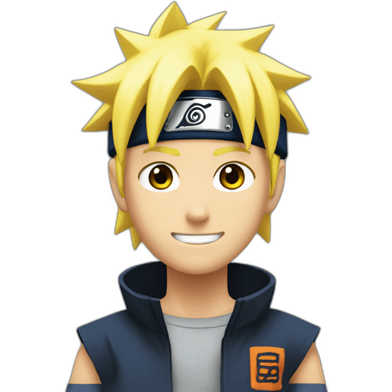 Naruto blond emoji