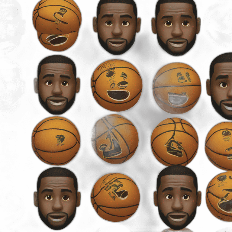 Lebron jams emoji