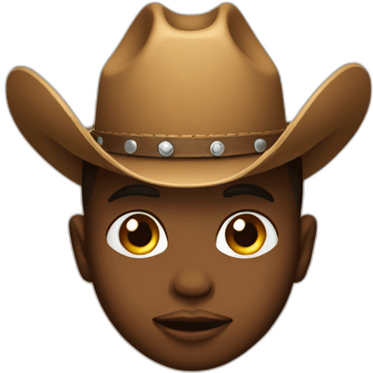 Cowboy baby emoji