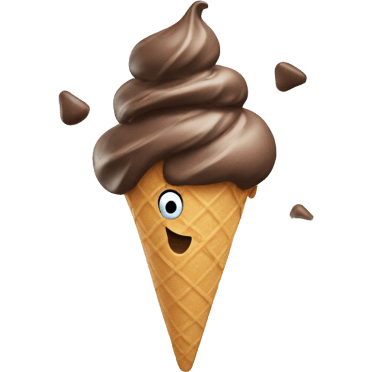 ice cream dancing emoji