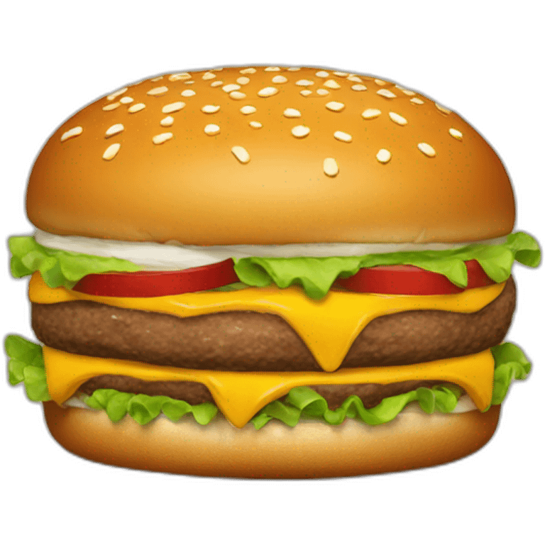 Burger king emoji