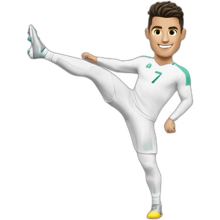 Retourner acrobatique cristiano Ronaldo emoji