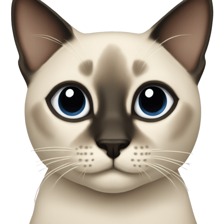 Siamese cat named Sky emoji