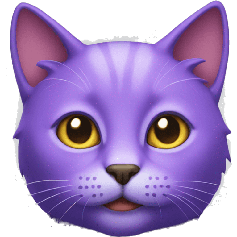 purple cat emoji