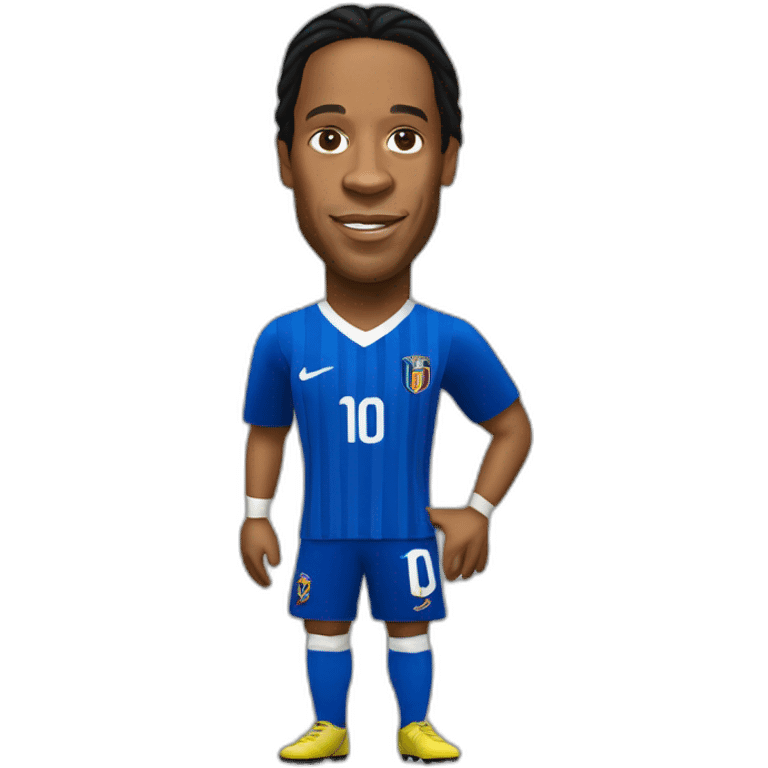 ronaldinho realistic football player emoji