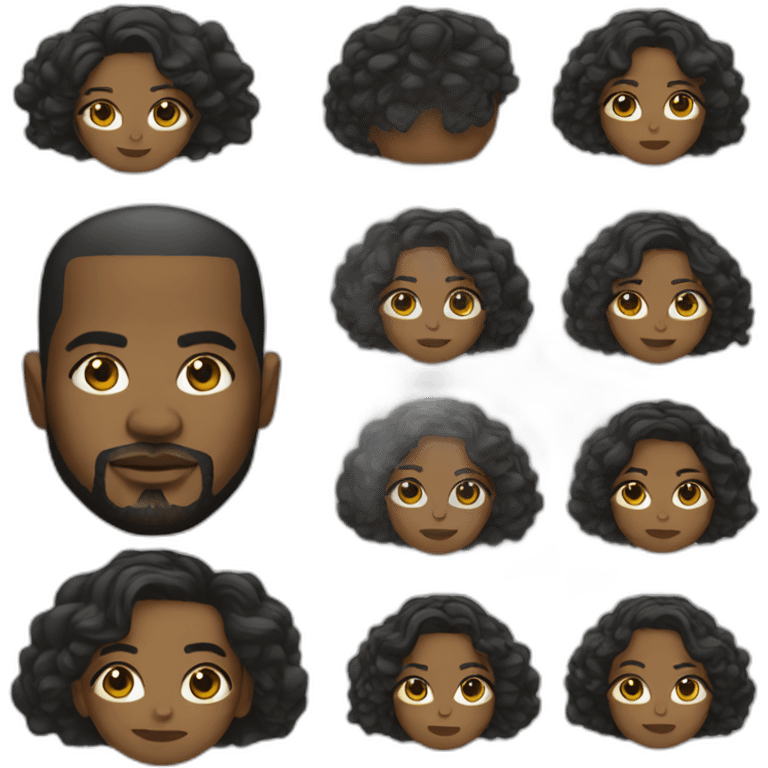 Kany west emoji