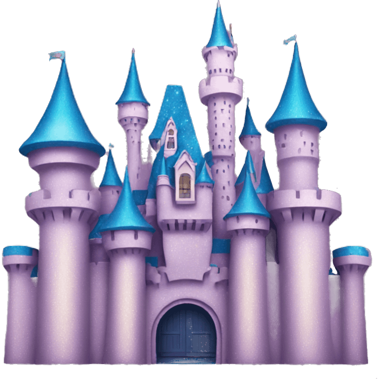 Sparkle Disney castle  emoji