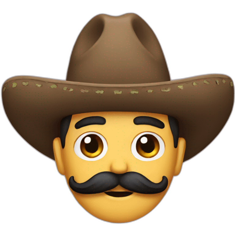 mexican moustache emoji