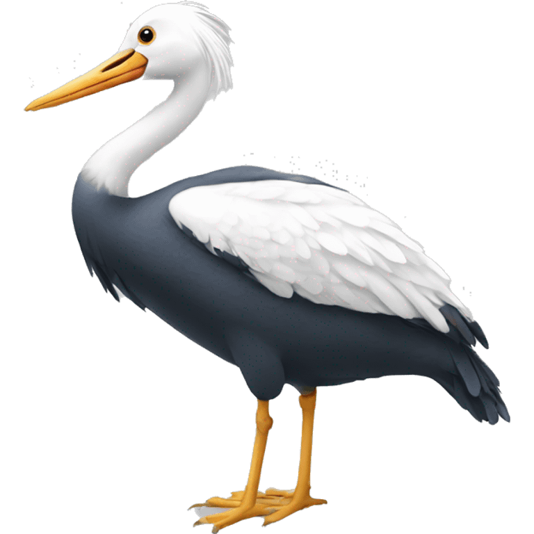 cigogne dessin emoji