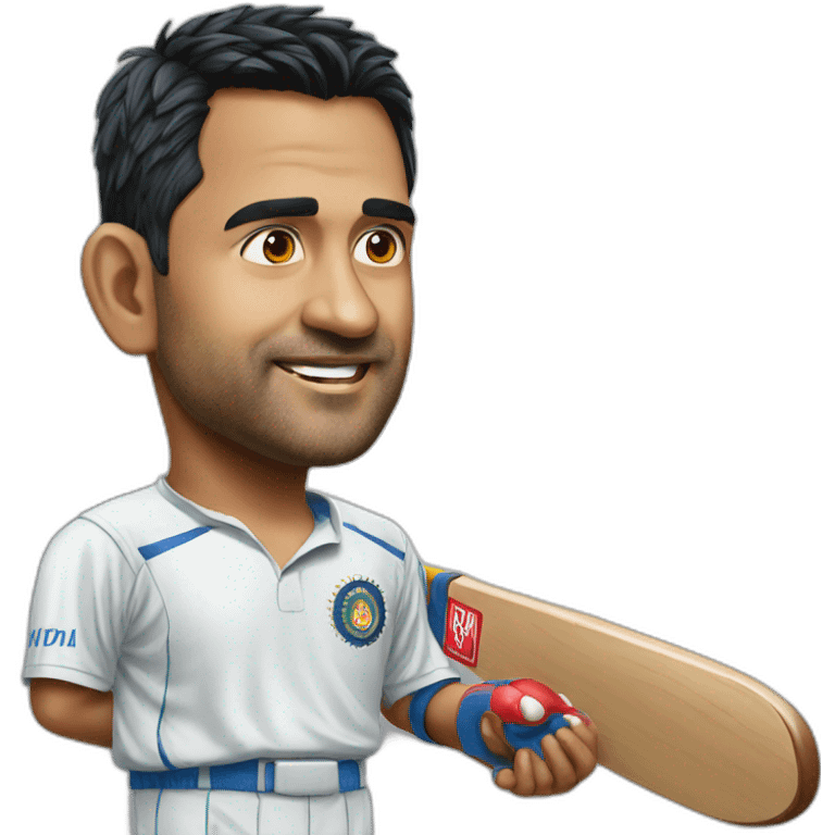 dhoni emoji