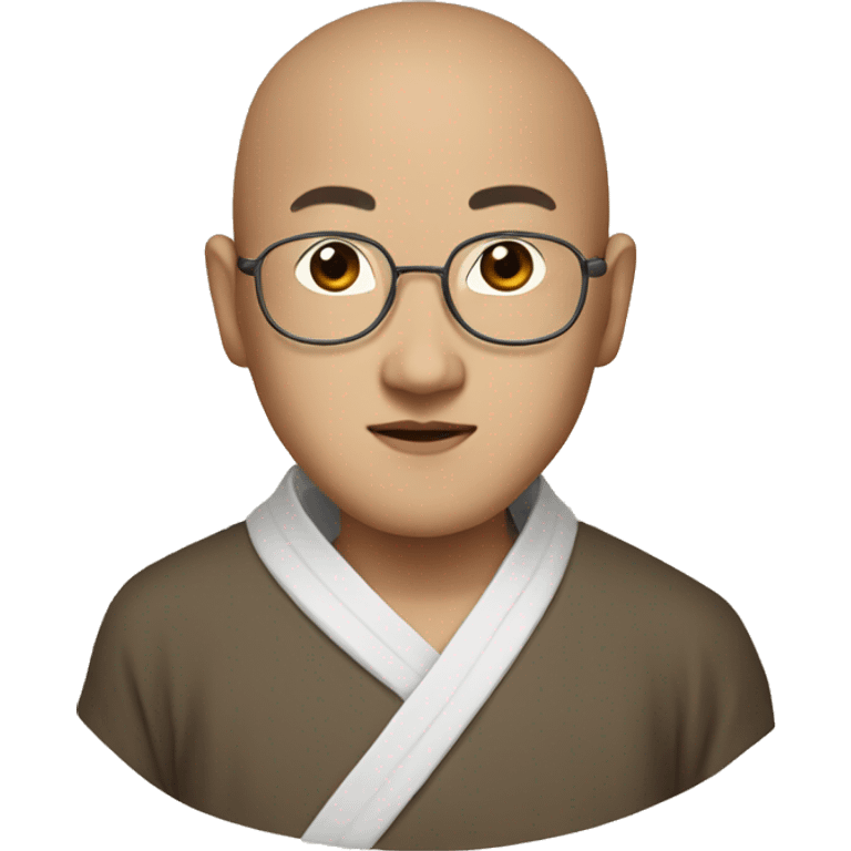 Chinese monk emoji