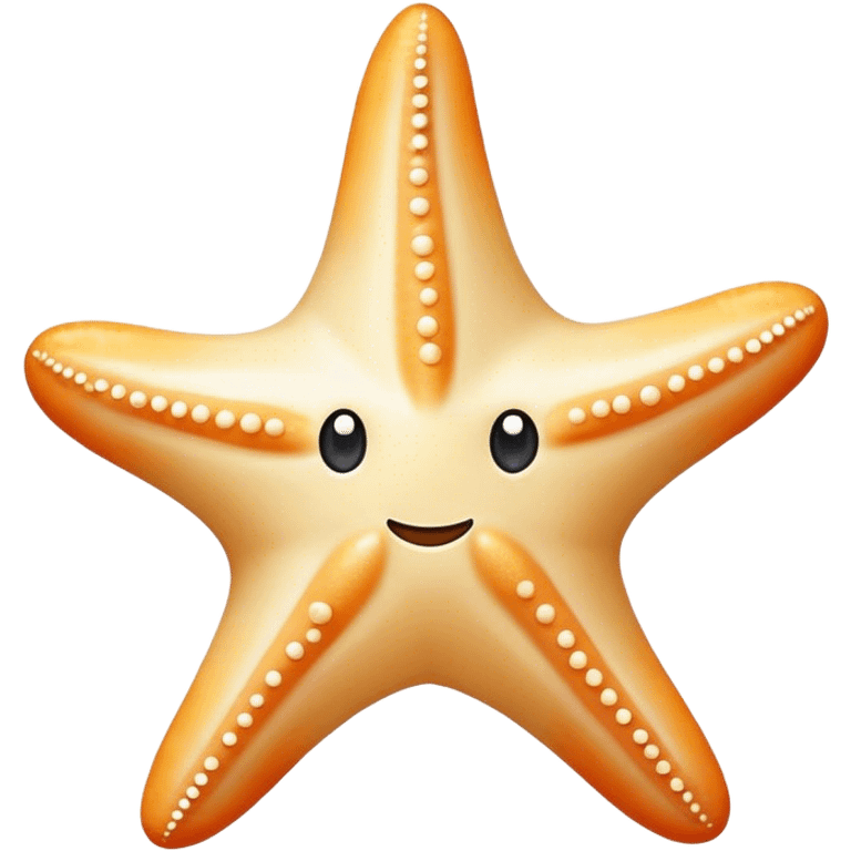 cream starfish emoji