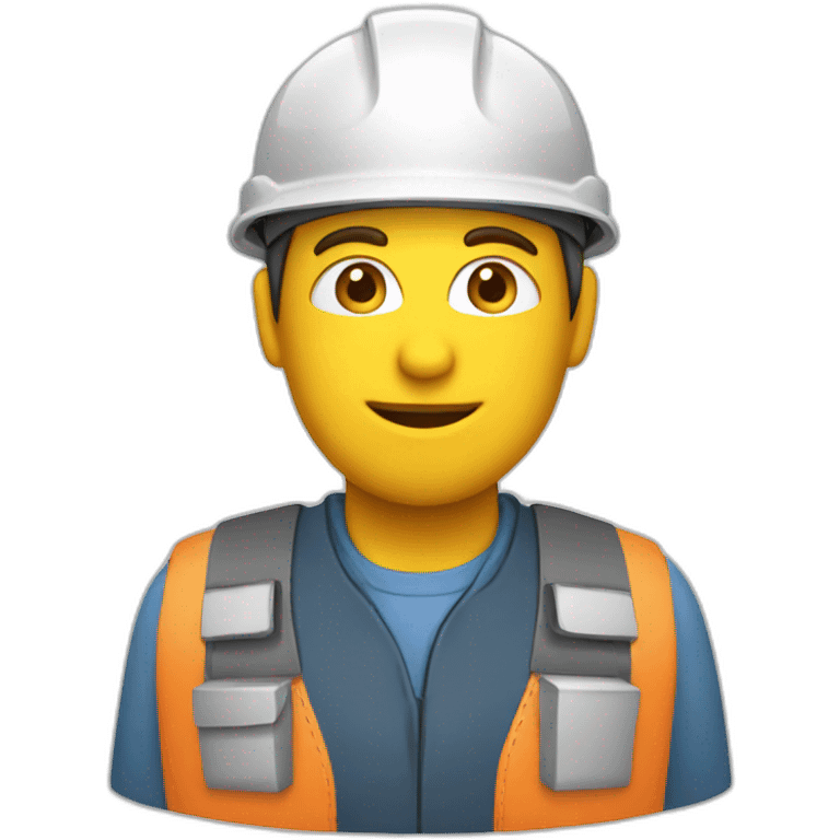 worker with helmet emoji