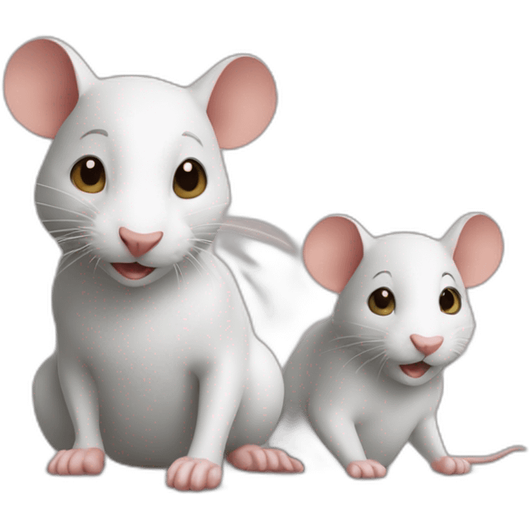 Rasmo and rapido-les rats emoji