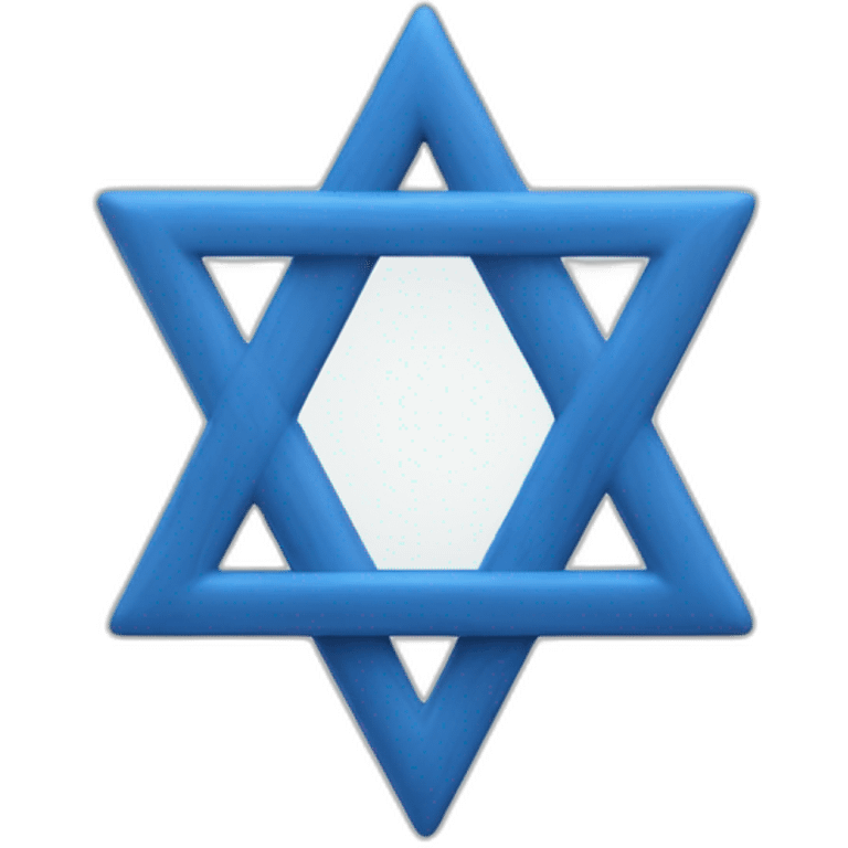 Magen David bleue emoji