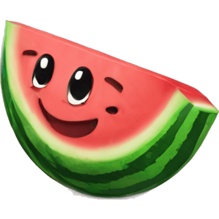 a cute watermelon emoji