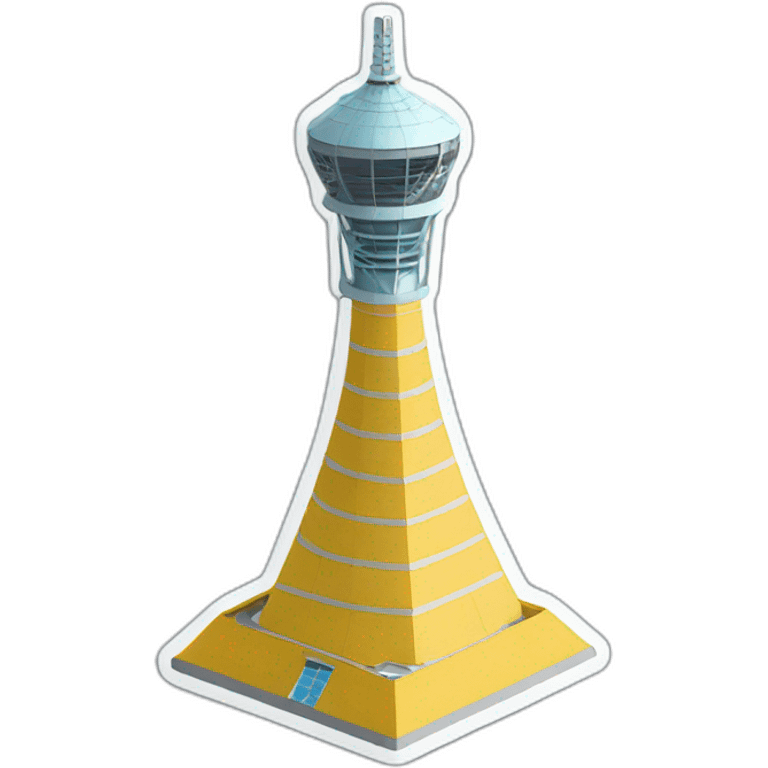 Almaty TV tower emoji