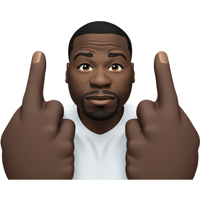 confident dark-skinned male portrait emoji