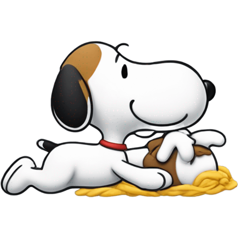 snoopy and woodstock emoji