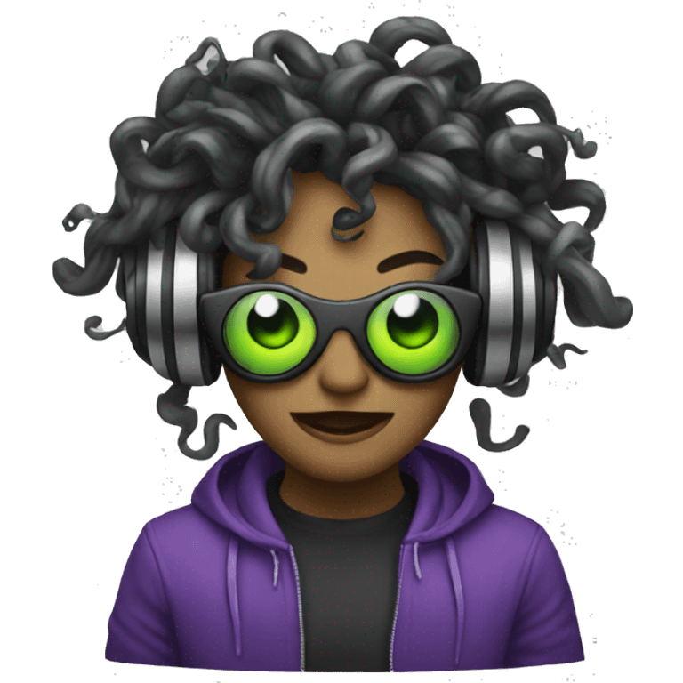 Medusa djing  emoji