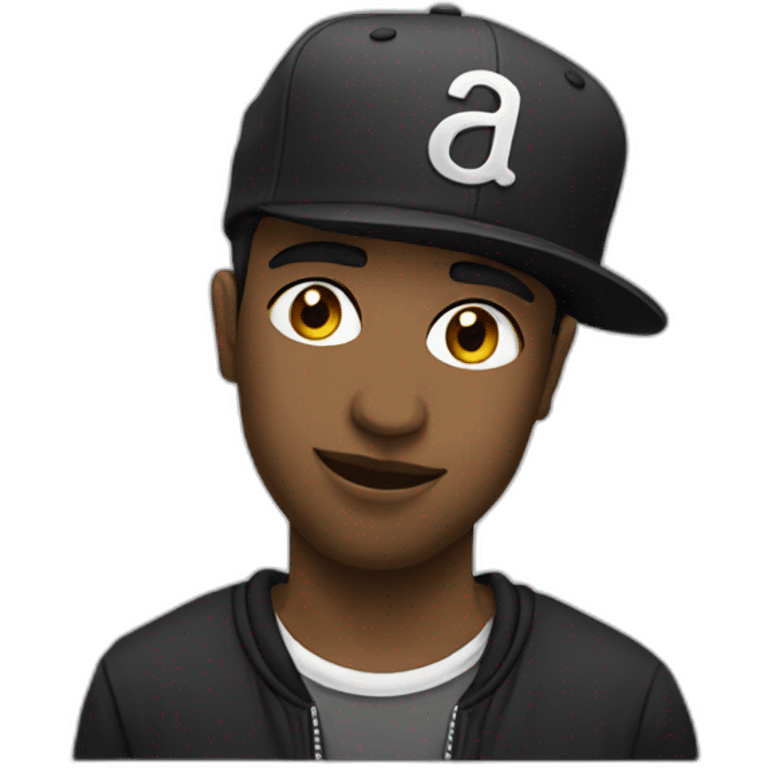 Hamza rapper emoji