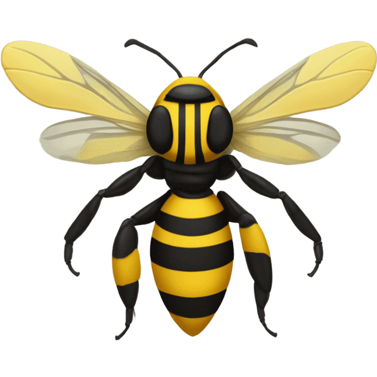 Female bee soldier  emoji