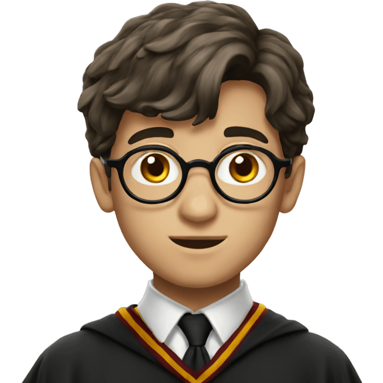 harry potter as student emoji