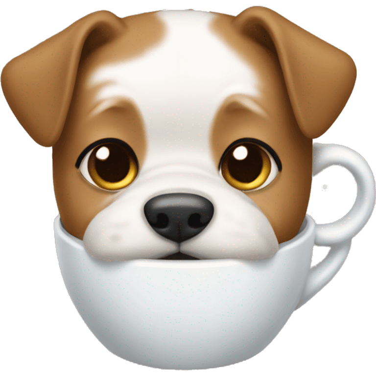 cup of dogs emoji