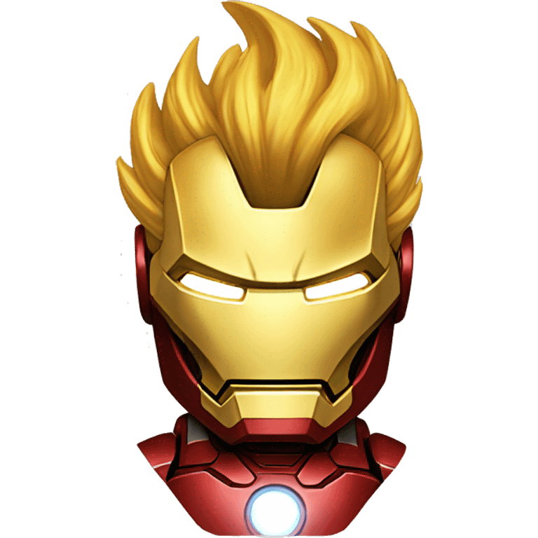 Iron man super saiyan emoji