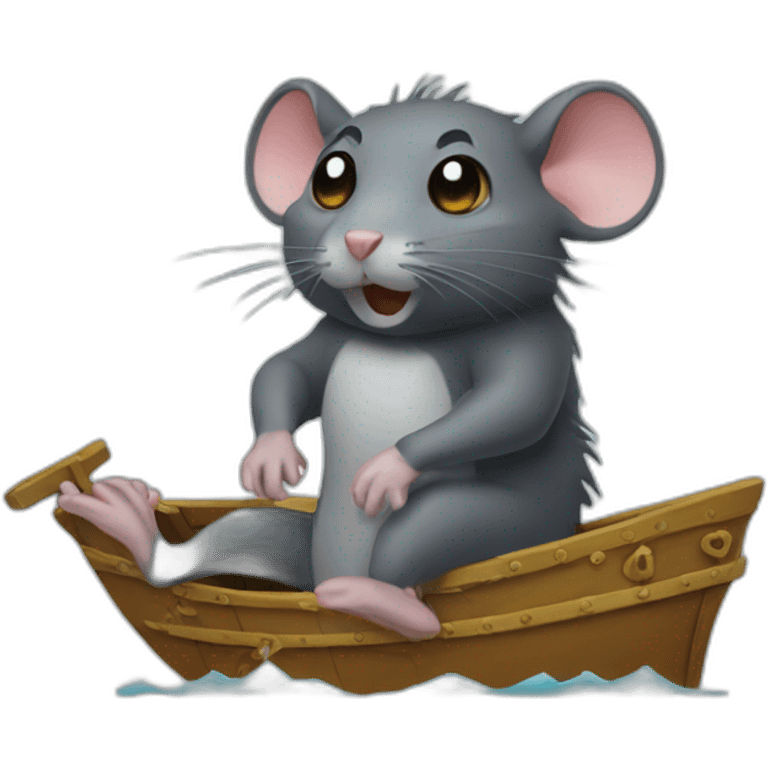 Last rat off sinking ship emoji