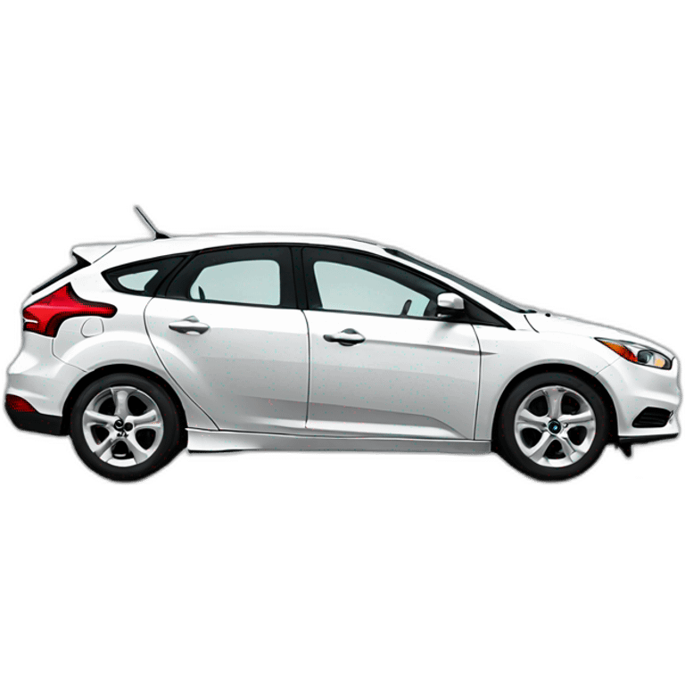 White Ford Focus emoji