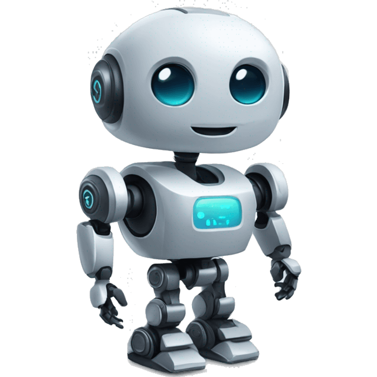 cute fintech robot emoji