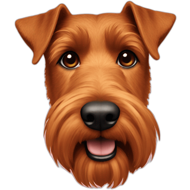 Irish terrier emoji