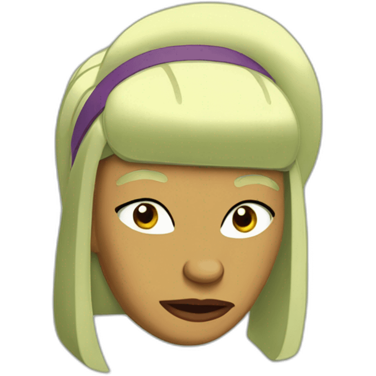 turanga leela in futurama emoji