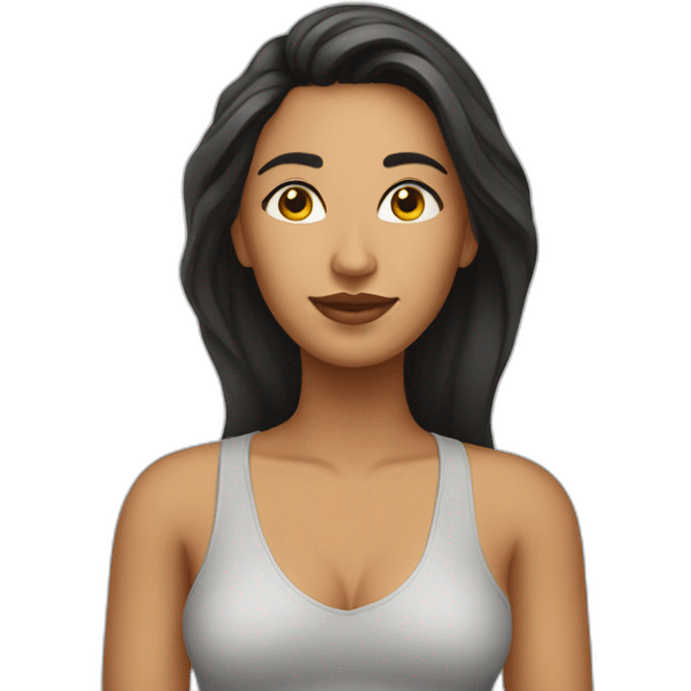 mujer blanca hombre latino emoji